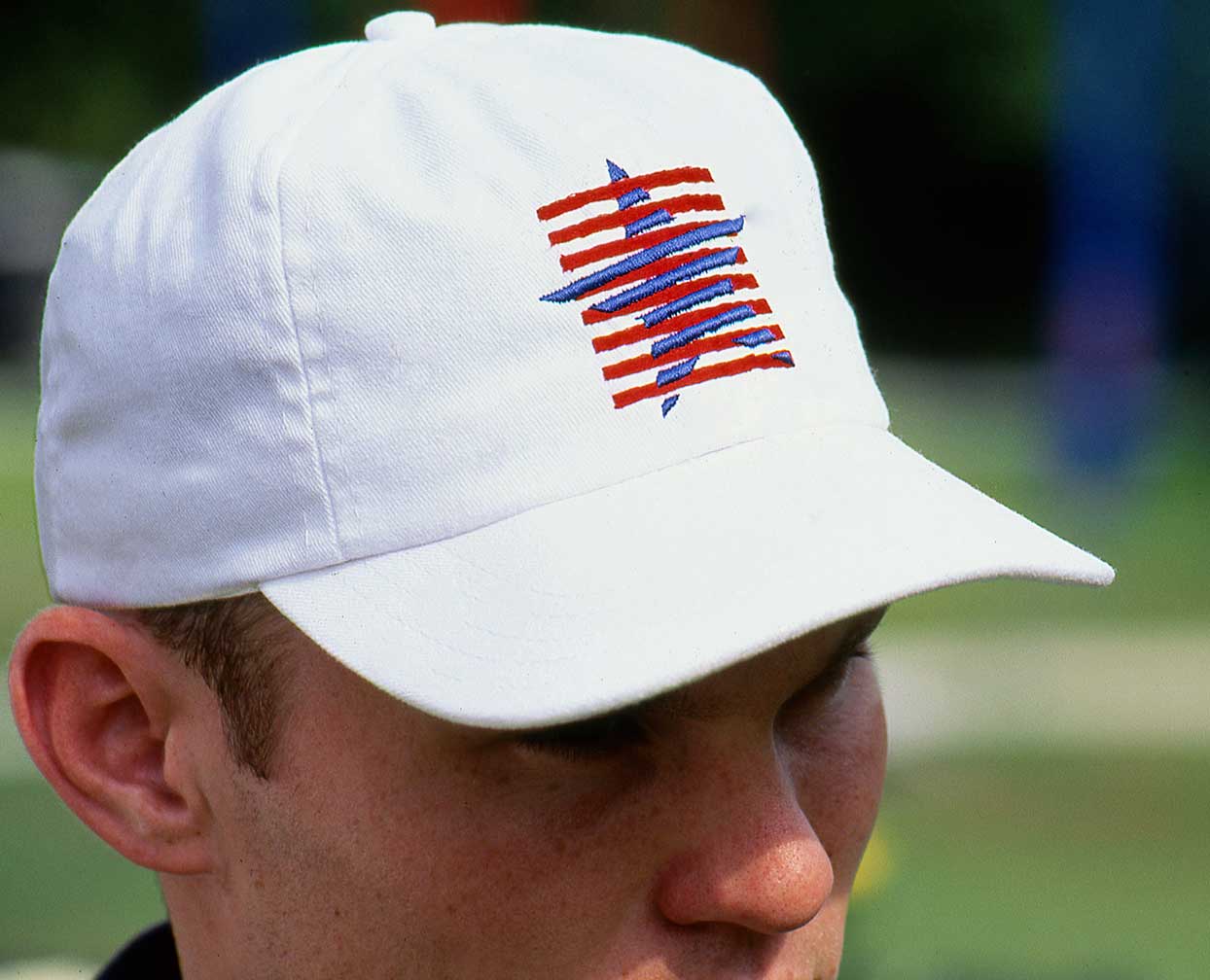 champion-spirit-of-summer-games-atlanta_hat.jpg Art Direction by: Bart Crosby, Crosby Associates